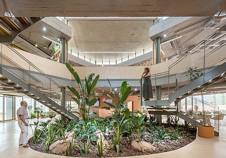 Interior de la empresa VRIO en el Polígono Industrial La Polvorista de Molina de Segura.